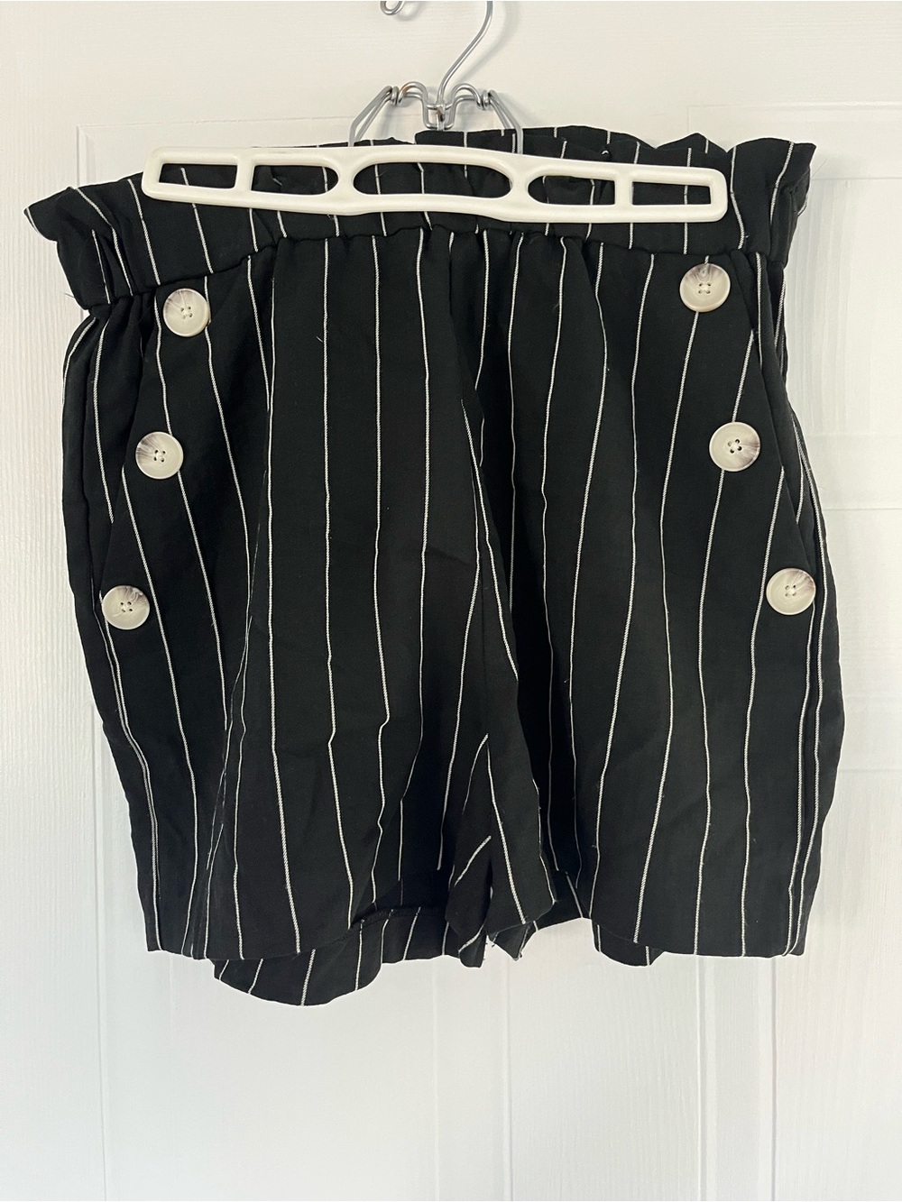 Dynamite pin stripe shorts